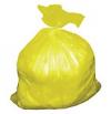 Drawing of tied yellow garbage bag